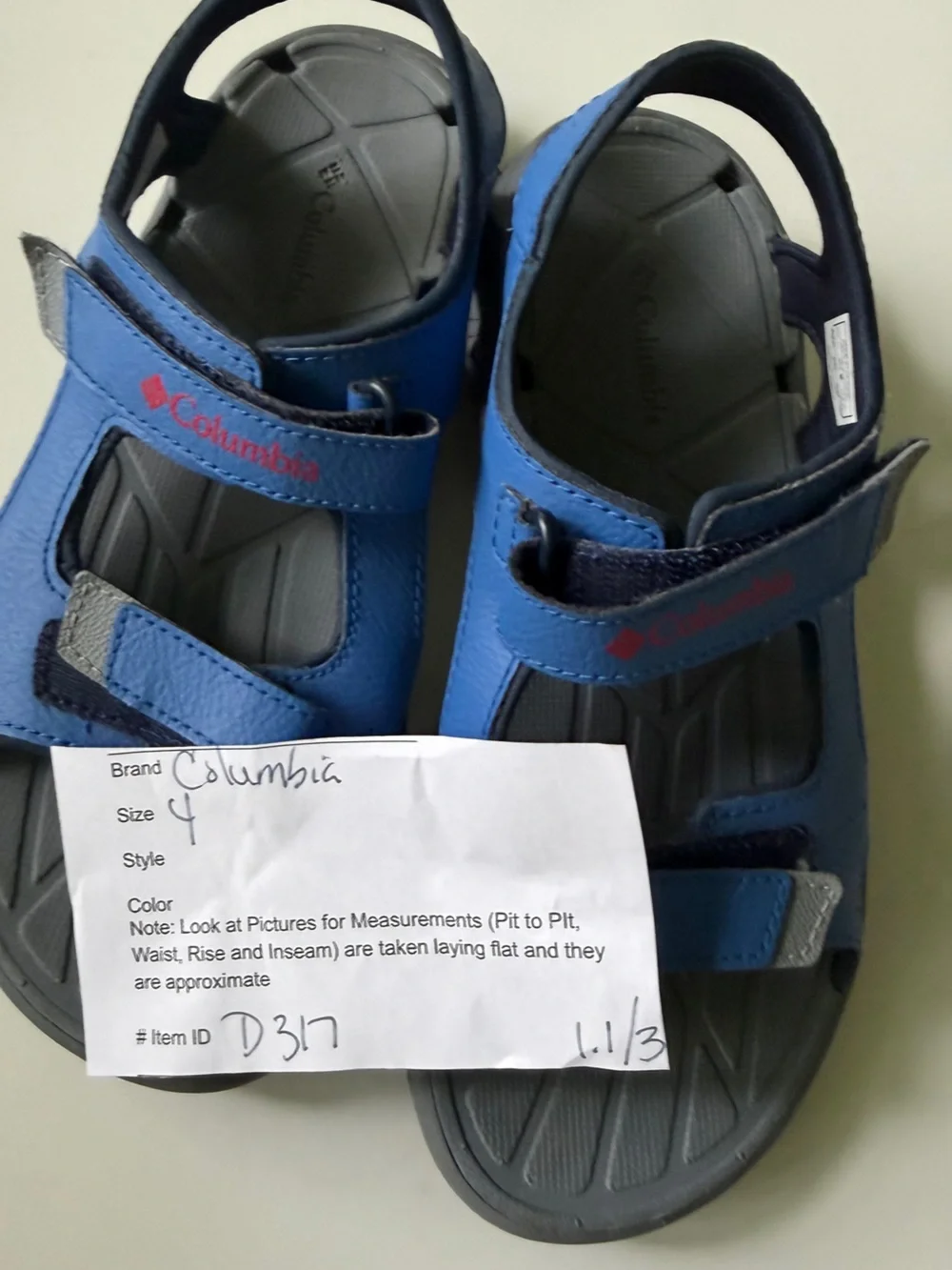 Columbia sandals water flip
